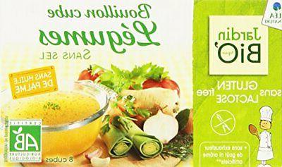 jardin bio bouillon cube legumes sans sel