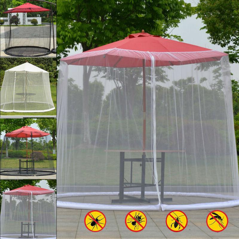 jardin exterieur patio parasol parasol mesh net
