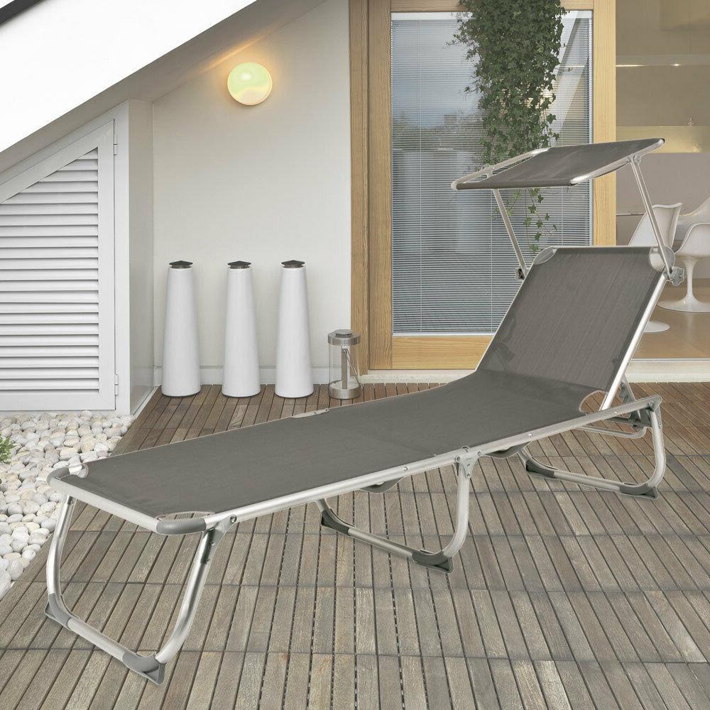 jardin relax canape chaise pliable soleil ouverture