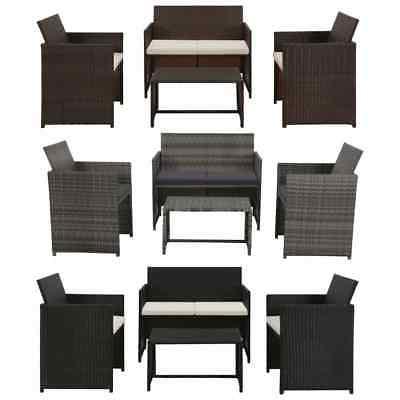 jeu canape de jardin 8 pcs resine