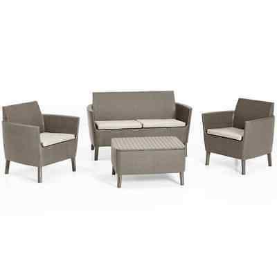 jeu de canapes 8 pcs salemo cappuccino