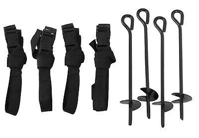 kit d ancrage pour trampolines de jardin
