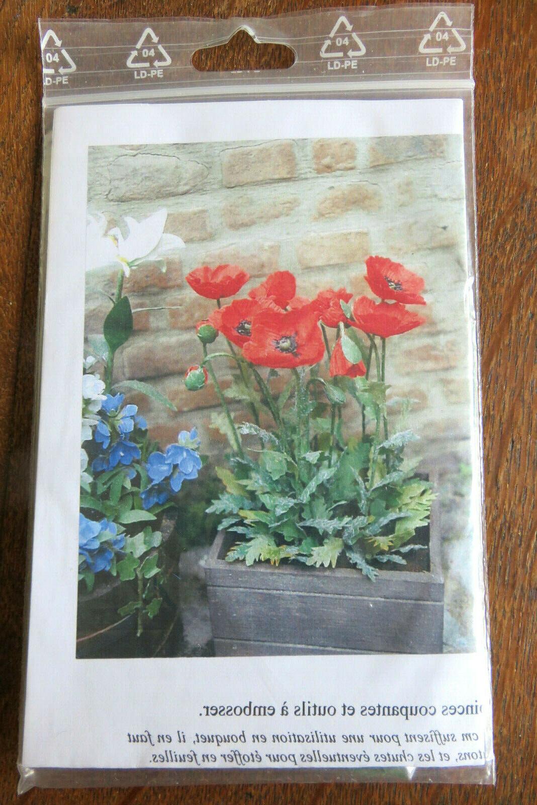 kit fleurs miniature jardin plante maison poupee