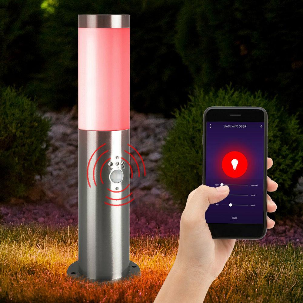 lampadaire led rgb intelligent alexa lampe de