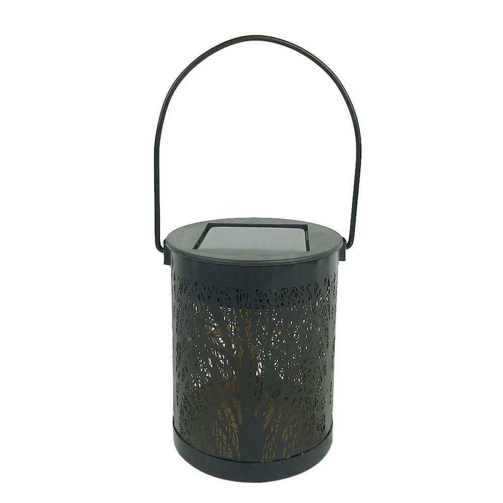 lampe de decoration metal rotin exterieur jardin