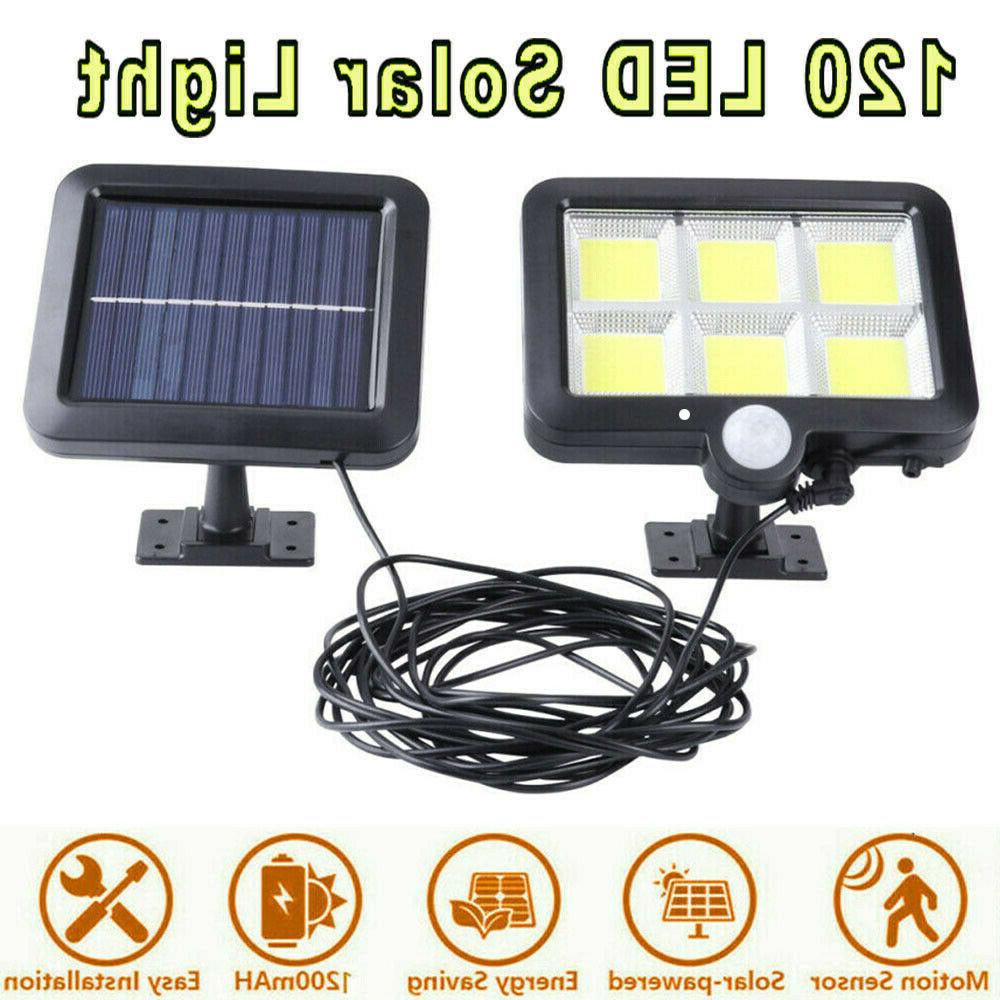 lampe solaire exterieur 120 led pir eclairage