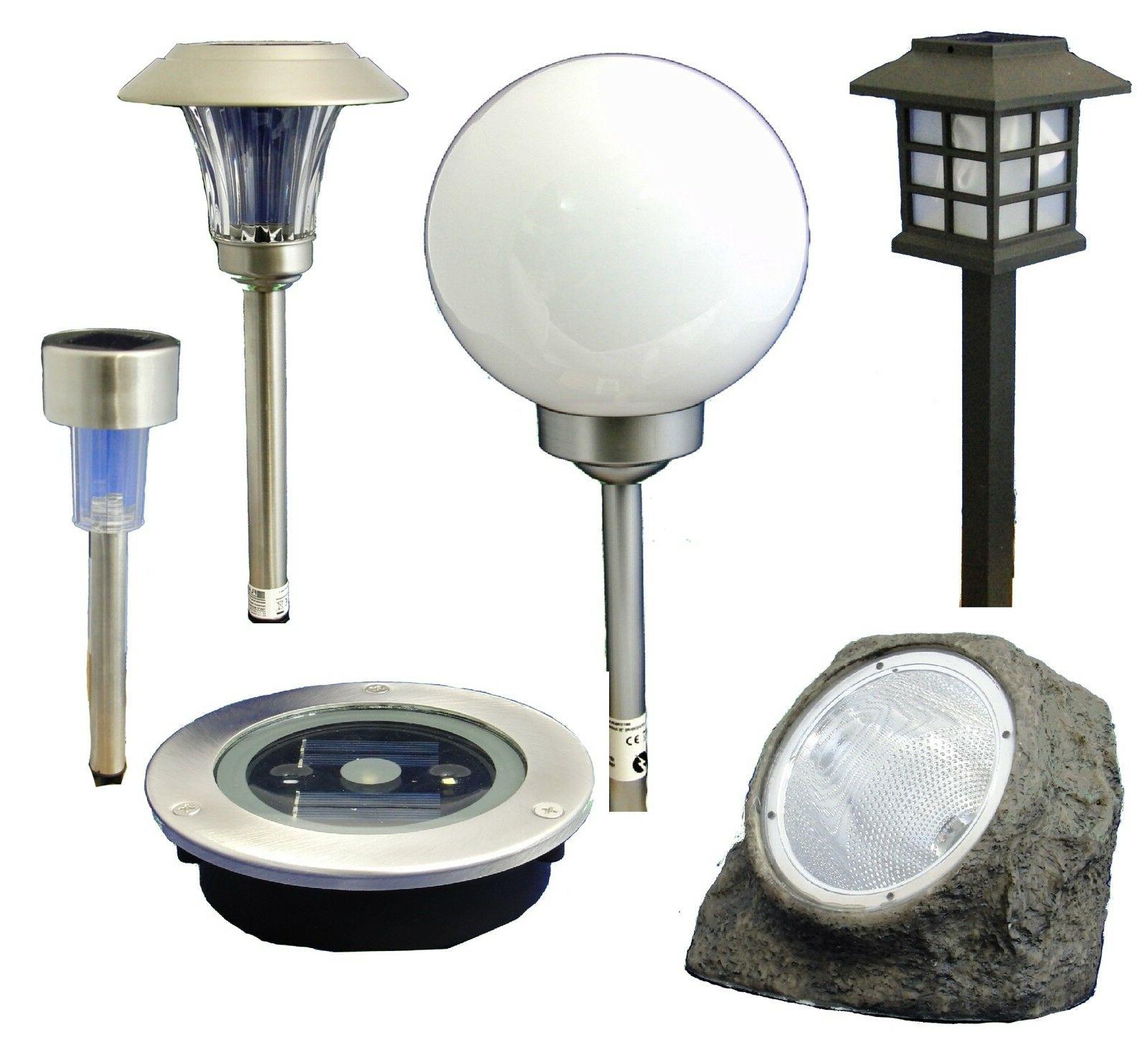 lampe solaire led luminaire de jardin pierre