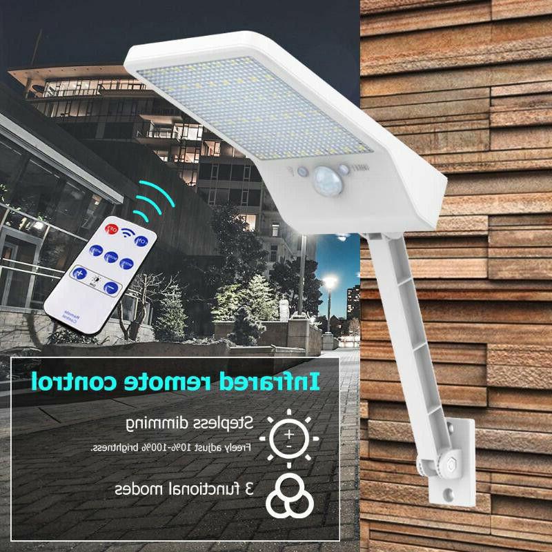 led lampe solaire pir capteur mouvement projecteur