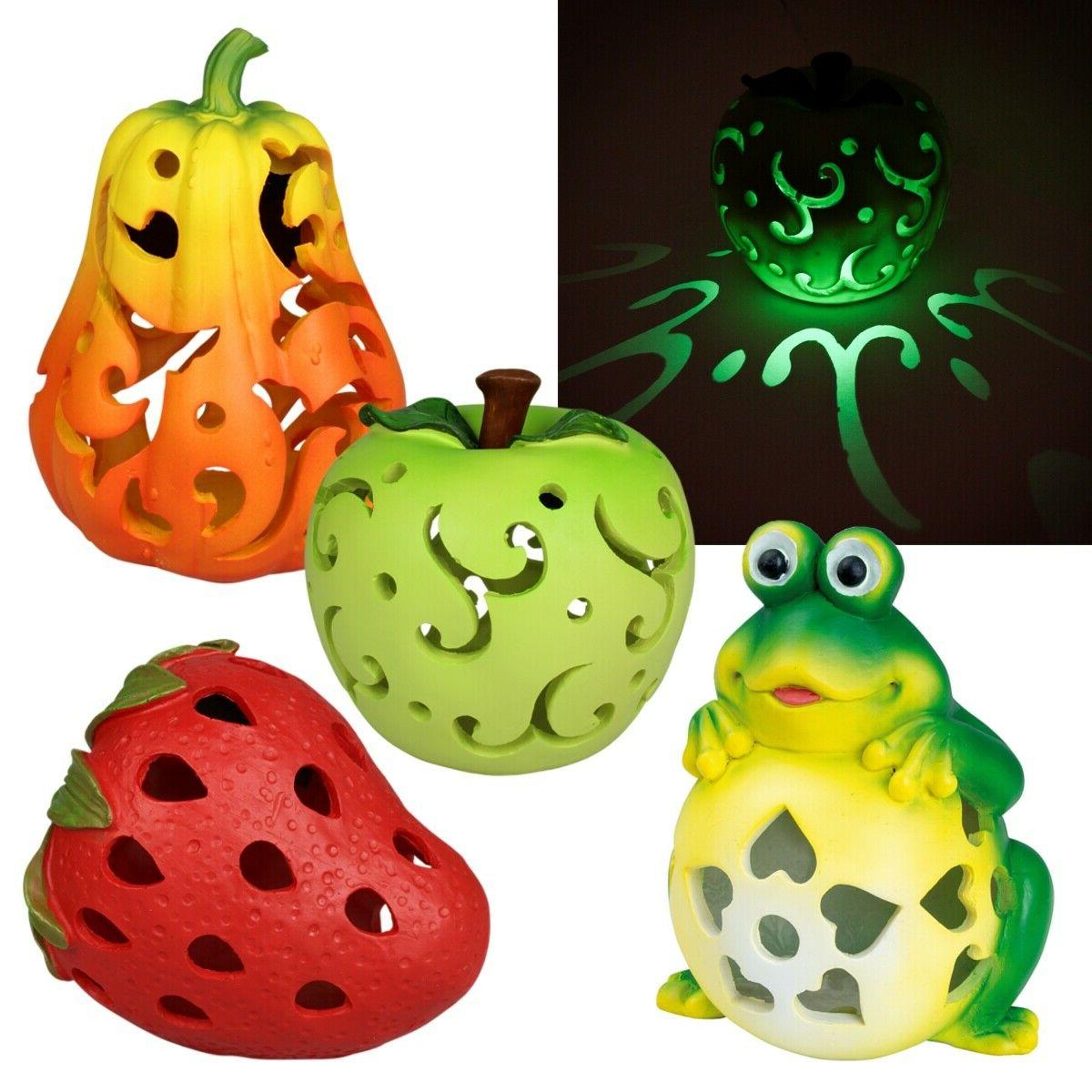 led solar figuren and animaux lumineux deco