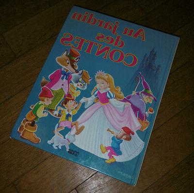 livre pour enfant au jardin des contes