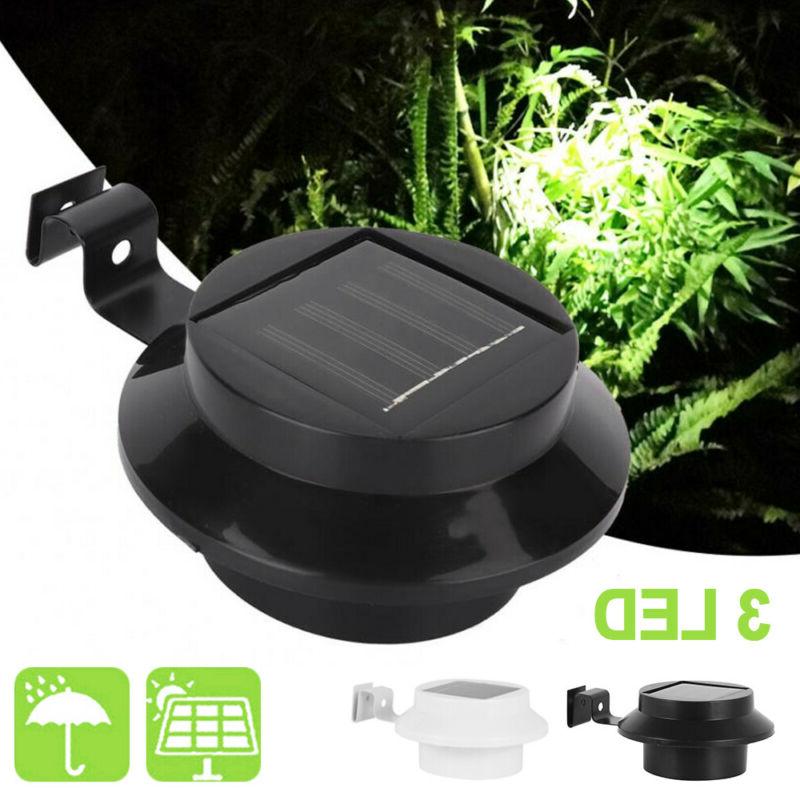 lumiere solaire cloture mur securite exterieure jardin