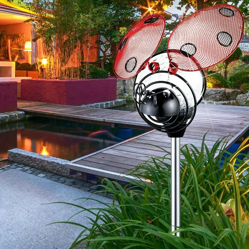 luminaire solaire led jardin terrasse exterieur ip44