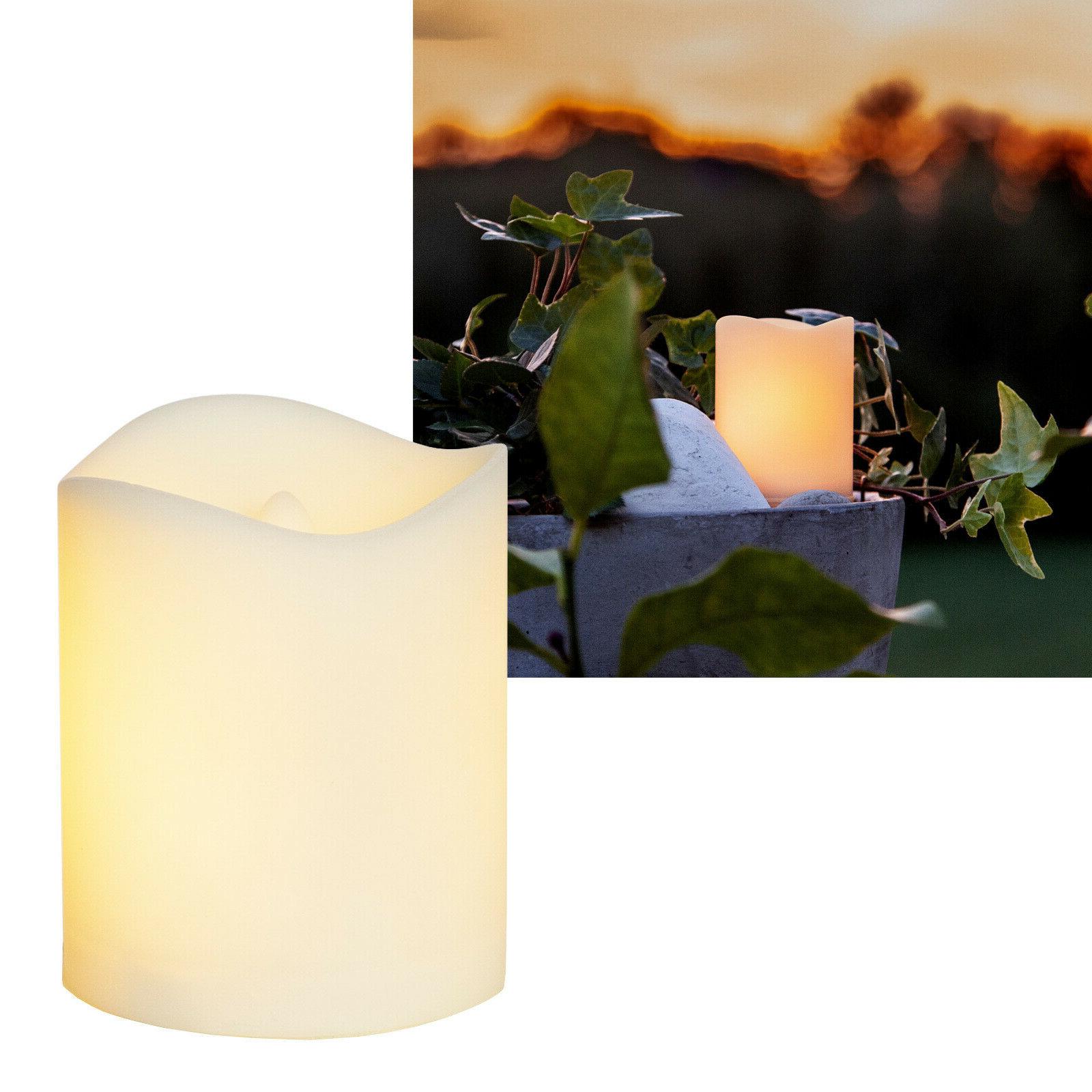 mini exterieur bougie flame feuer effekt avec