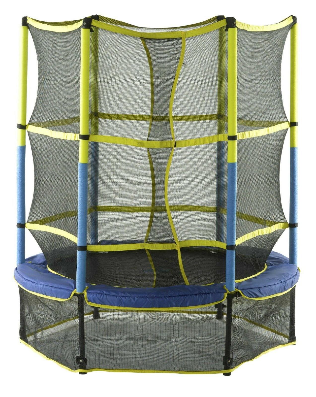 mini trampoline pour enfant filet de securite