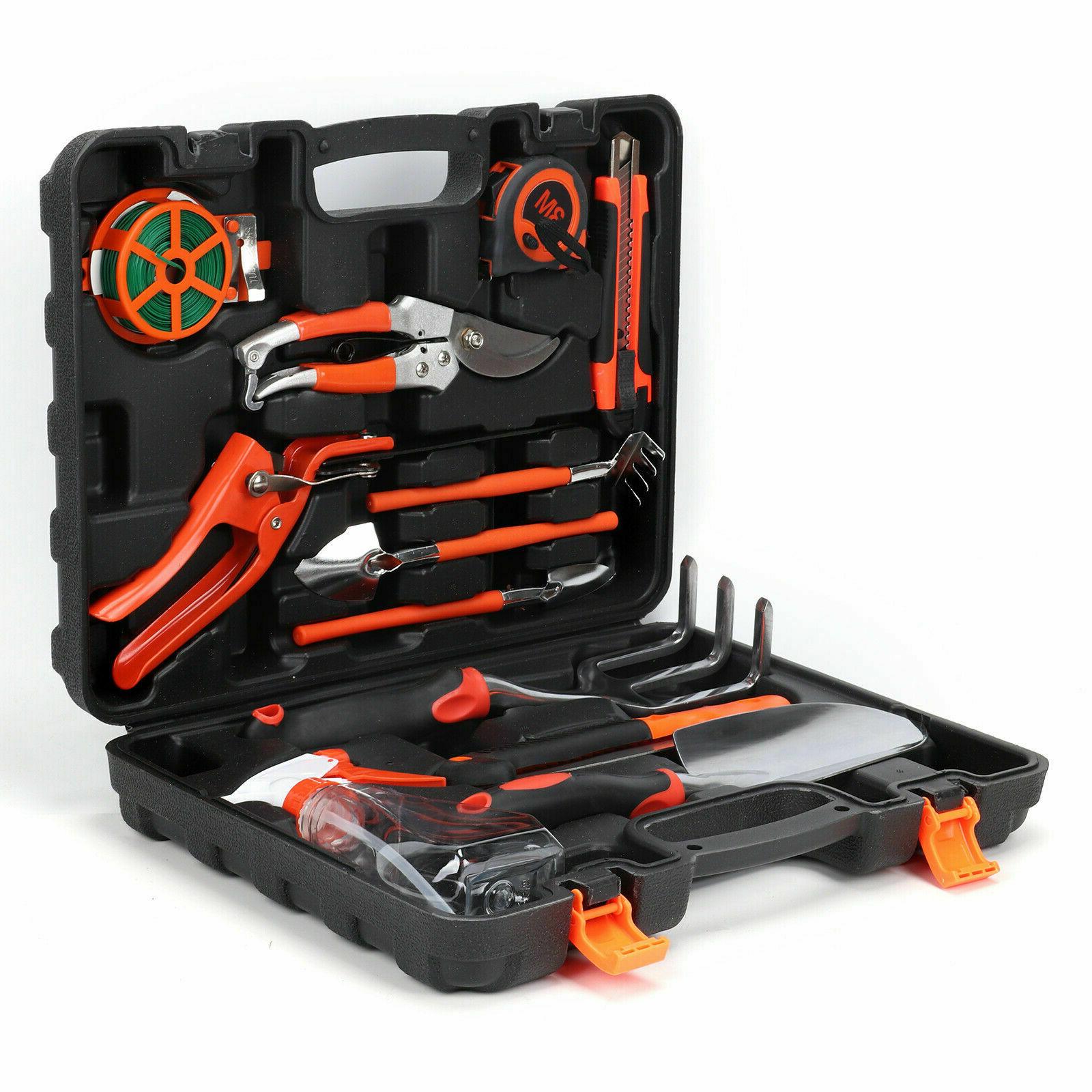outil de jardinage kit mallette 12 outils