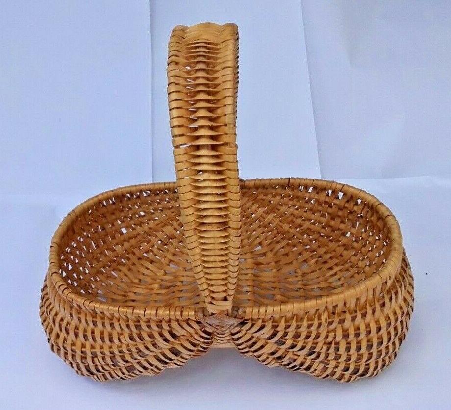 panier en osier vannerie jardin fleurs fruits