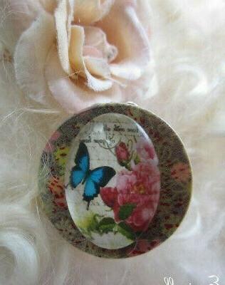 papillon jardin enchante bague de creation fait