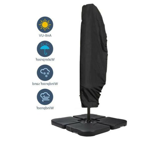 parasol banane parapluie housse cantilever jardin patio