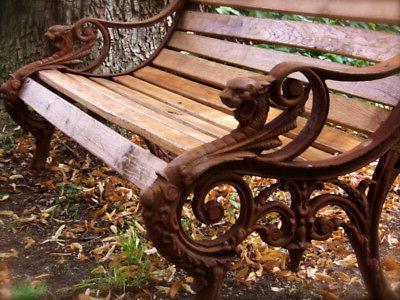 parties laterales pour banc de jardin accoudoirs