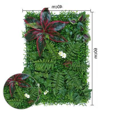 plante artificielle mural panneaux haie faux vertical