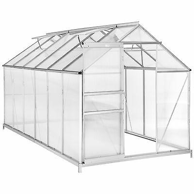 serre de jardin polycarbonate alu avec base