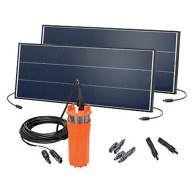 solaire pompe a puits profonds 30m tete