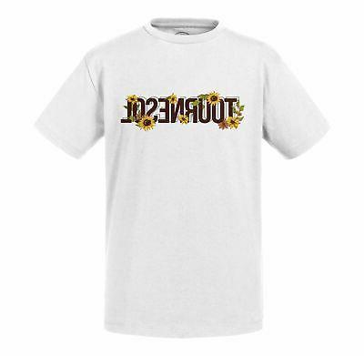 t shirt enfant tournesol fleurs minimaliste chic