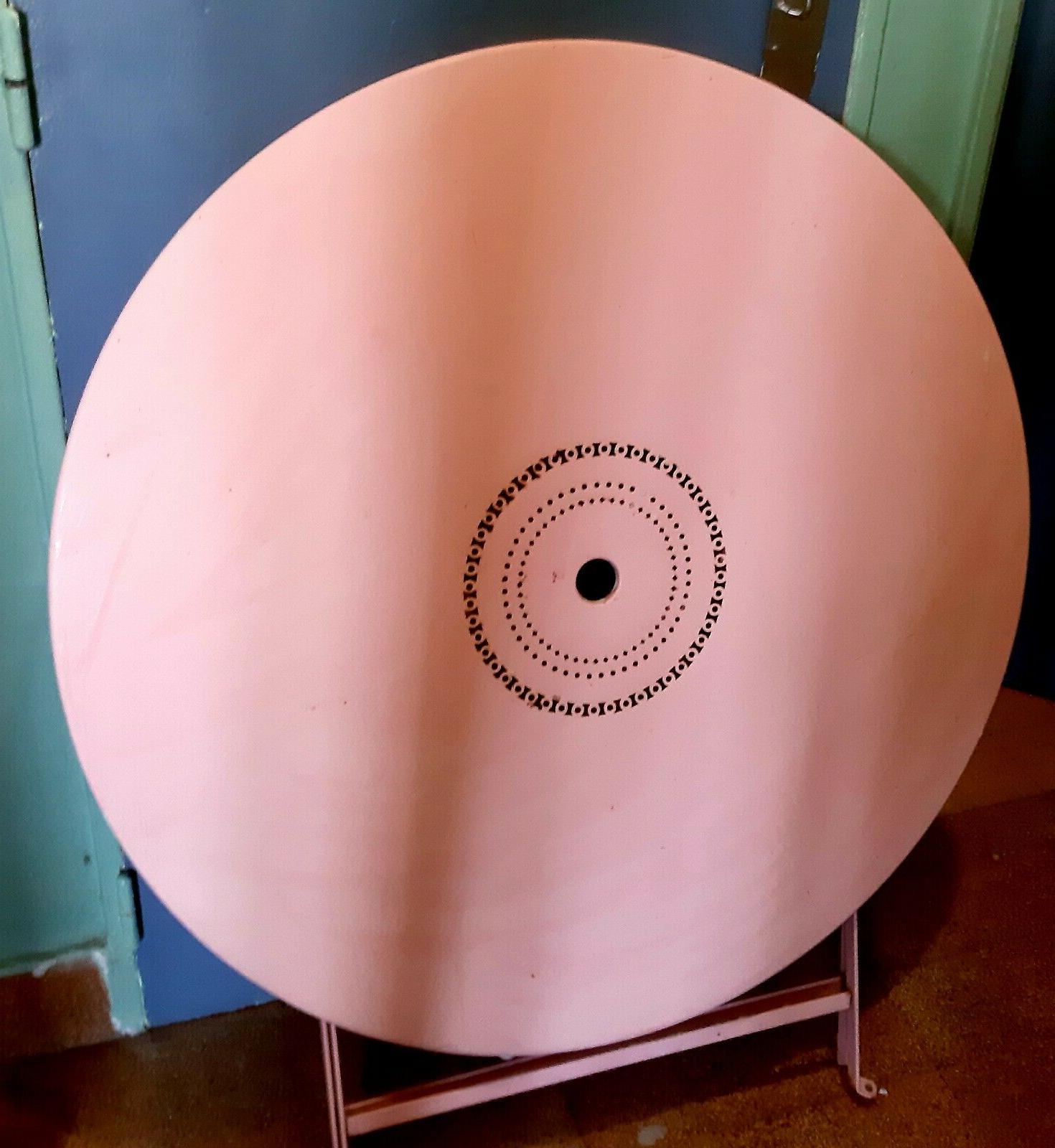 table de jardin rose en fer 98