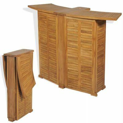 teck table de bar d exterieur table