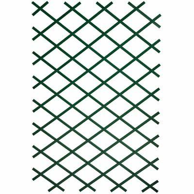 treillis plastique vert structure de jardin grillage