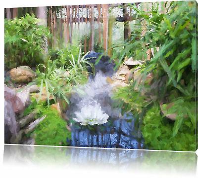 zen jardin japon art pinceau effet image
