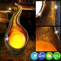 D&eacute;co Flamme Or Argent Luminaire Terrasse