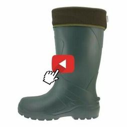 L&eacute;ger Eva Bottes en Caoutchouc Femmes Chaud Doubl&eacute; Thermiq