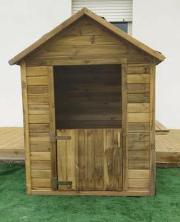 Maisonnette en bois cabane en bois pour enfants H154 x 124 x