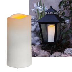 Mini Ext&eacute;rieur Bougie " Serene " Pour Lanterne avec Minuteu