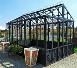En Fer Avec Verres -3 X 4 M- Fabrication Artisanale
