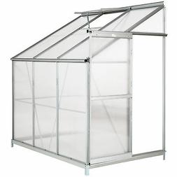 serre de jardin polycarbonate avec base aluminium