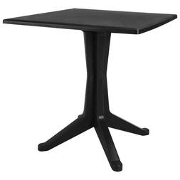 Anthracite Plastique Table D'ext&eacute;rieur Meuble De Balcon