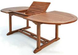 Vanamo D&eacute;pliable 200 X 100 X 74 Cm Bois D'eucalyptus Ext&eacute;r