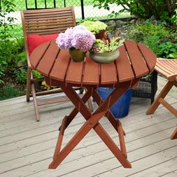 Meubles De Balcon Ext&eacute;rieurs D'eucalyptus Pliable Neuf